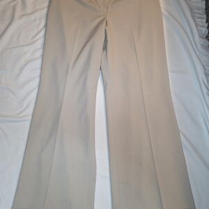 LOFT Cream Women's Trousers